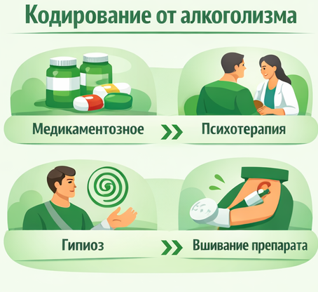 кодирование от алкоголизма в Краснокамске Санати